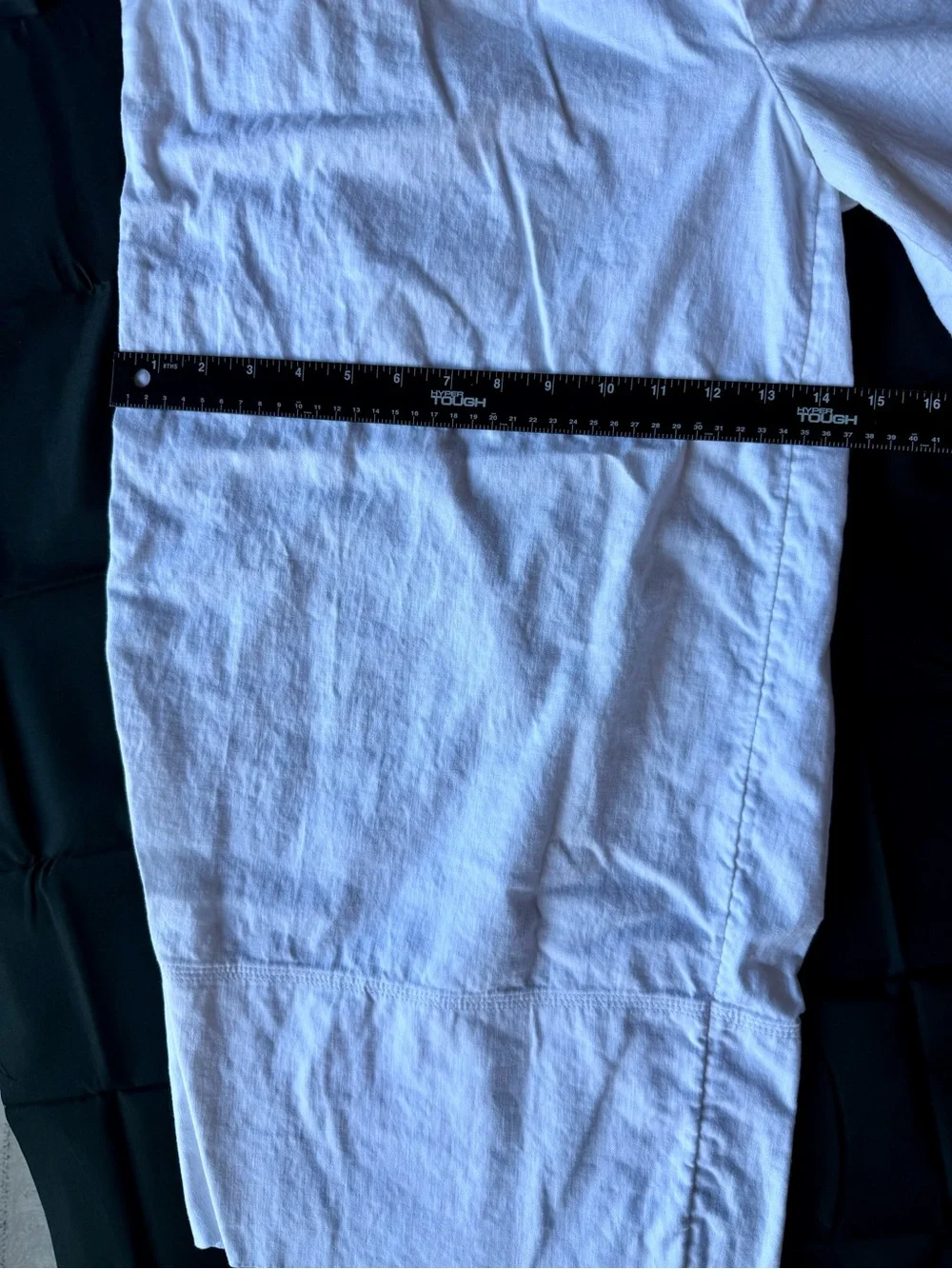 Banana Republic - White Wide-Leg Linen Blend Pants